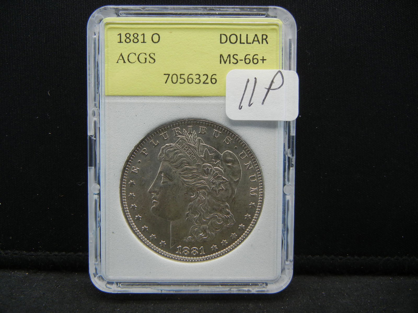 1881 O Morgan Dollar ACGS MS66+ (1 of 4)