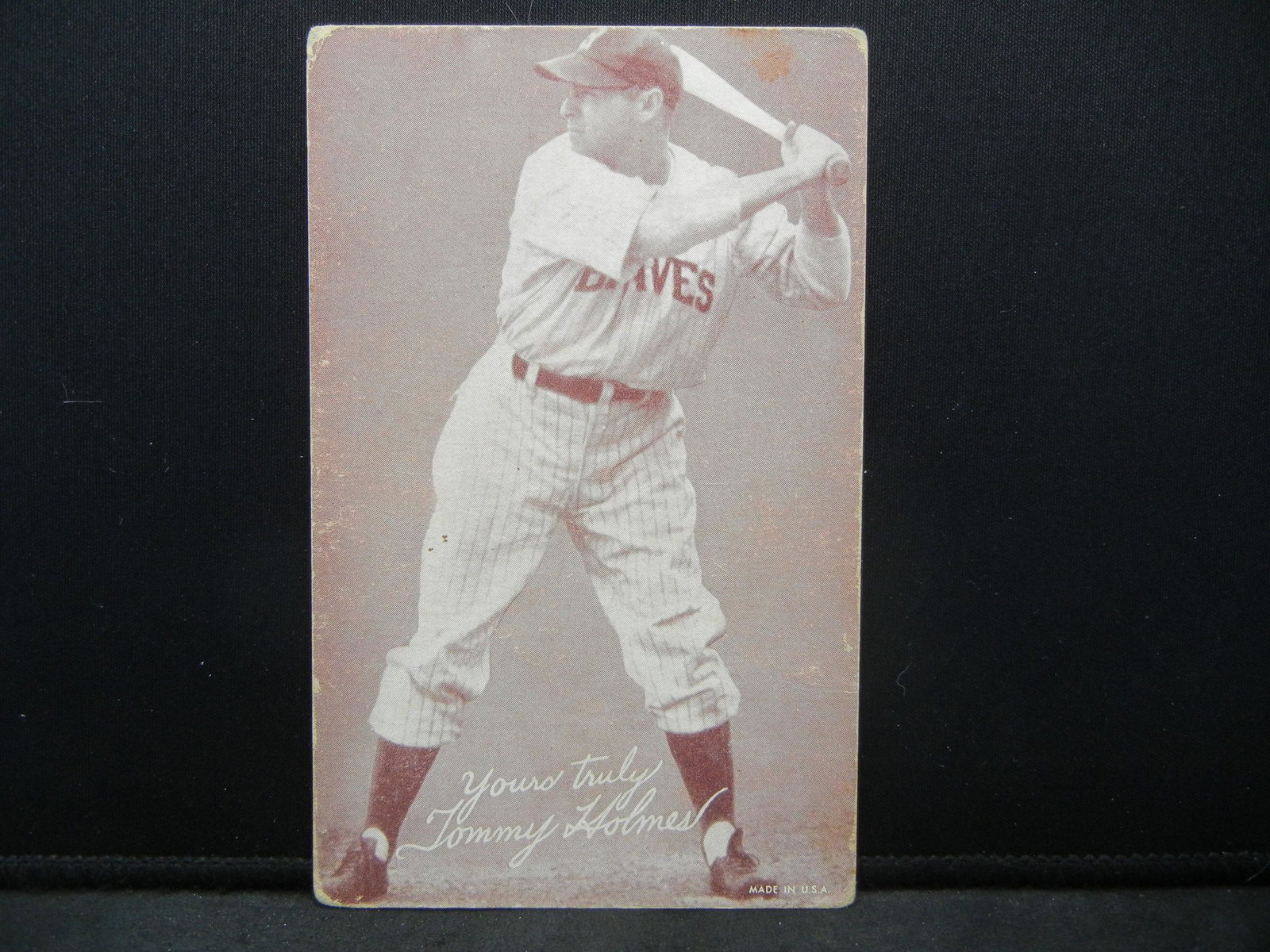 1939-1946 Salutation Exhibits  Tommy Holems Card (1 of 2)