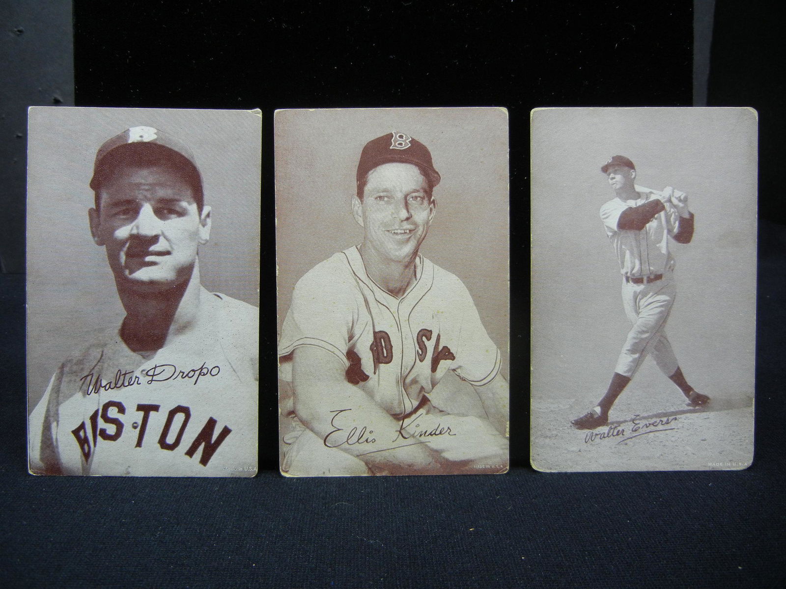 3 1947-1966 Exhibits Walter Dropo, Ellis Kinder, Walter (1 of 7)