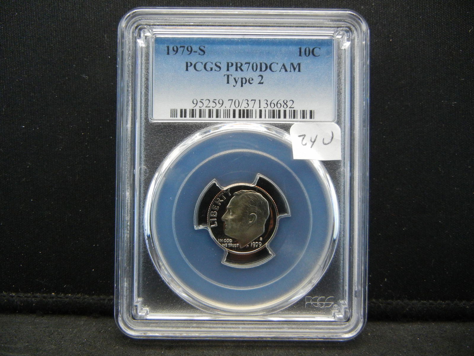 1979-S Type 2 Roosevelt Dime PCGS PR 70 DCAM. (1 of 4)