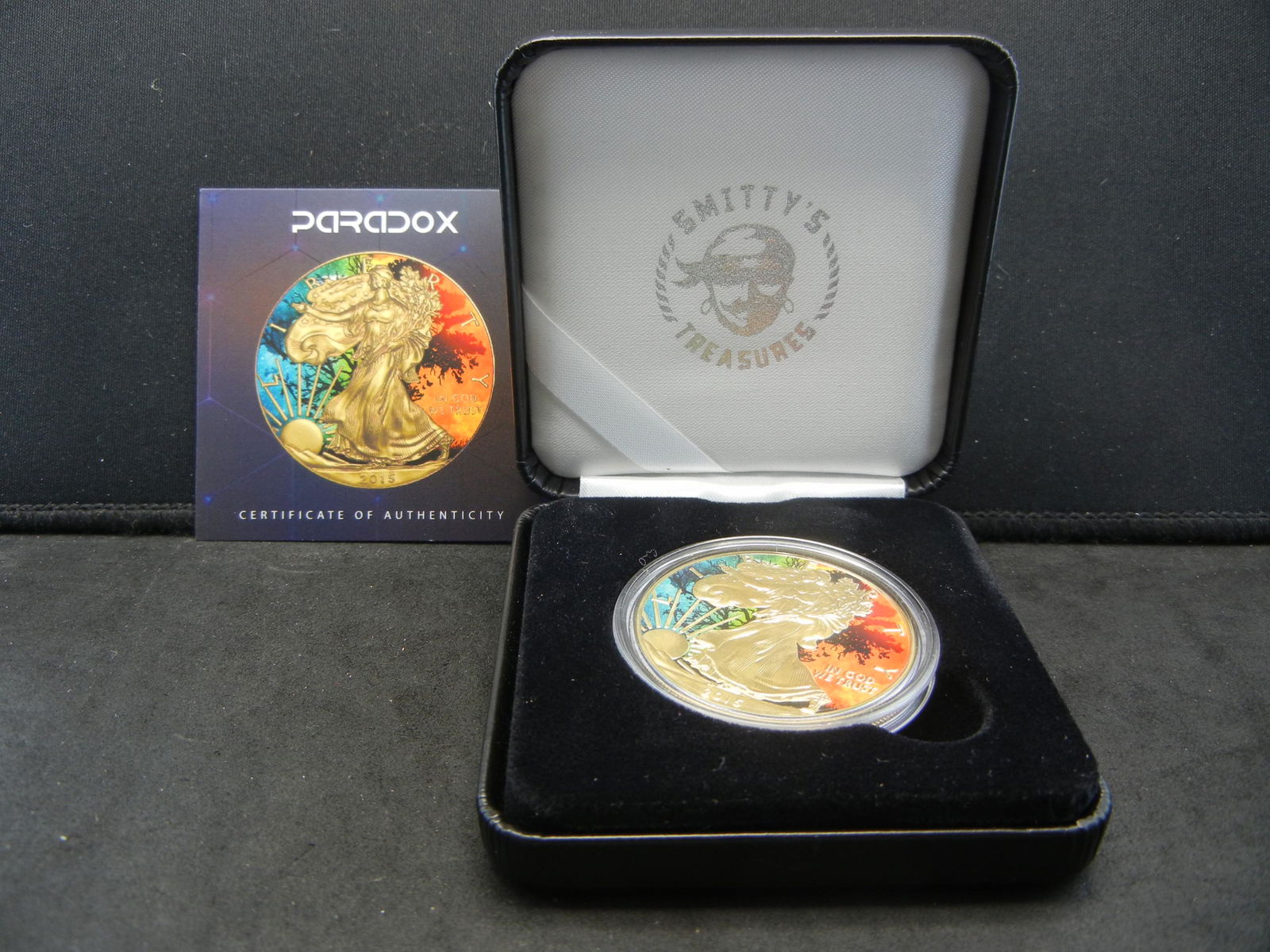 2015 American Silver Eagle Paradox 18 0f 500 Work Like (1 of 4)