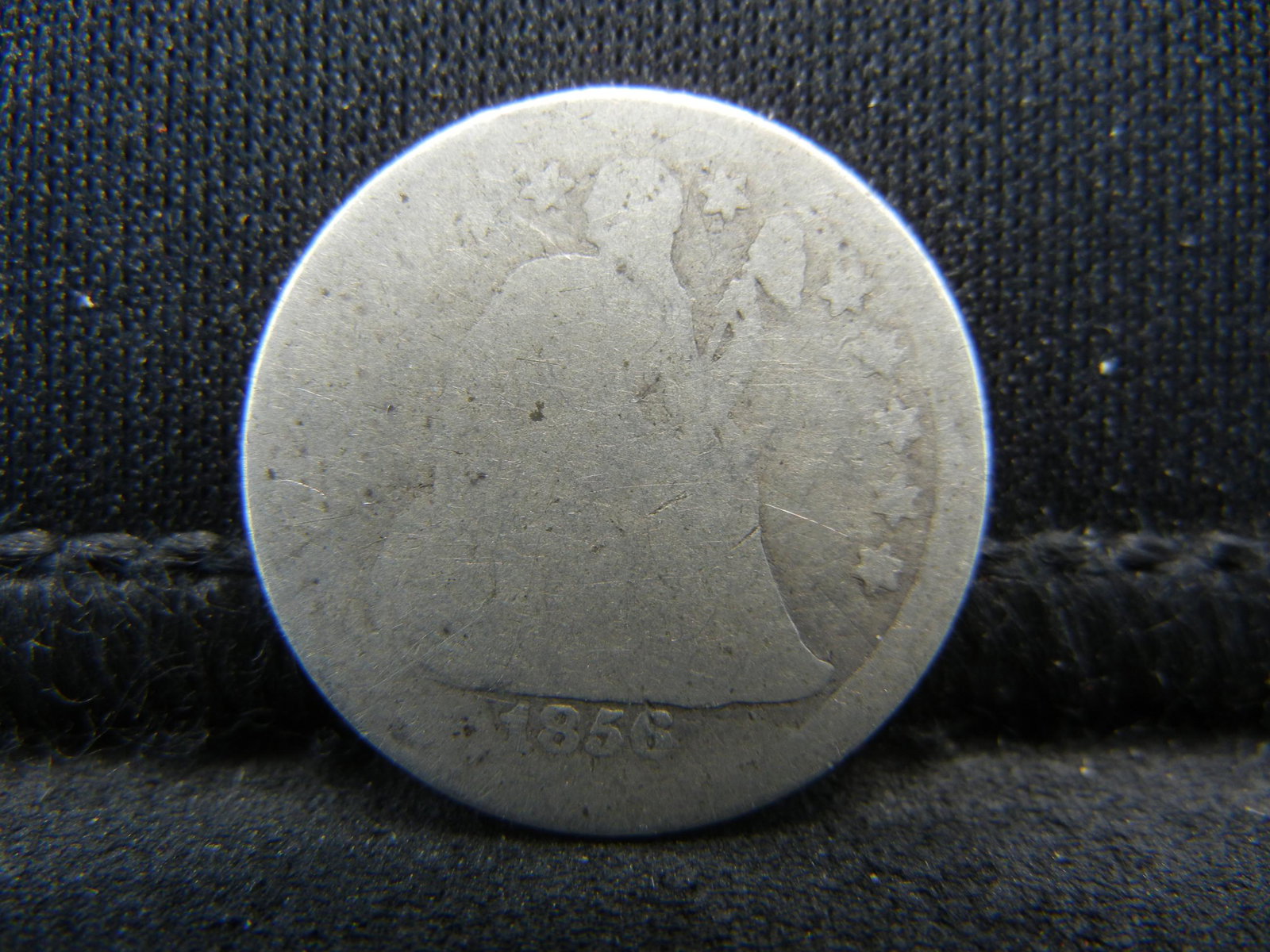 1856 Seated Dime (1 of 2)