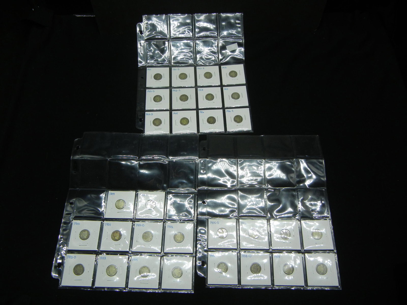 (30) Barber Dimes Most Ave Circ A Few Better Nice Lot (1 of 19)