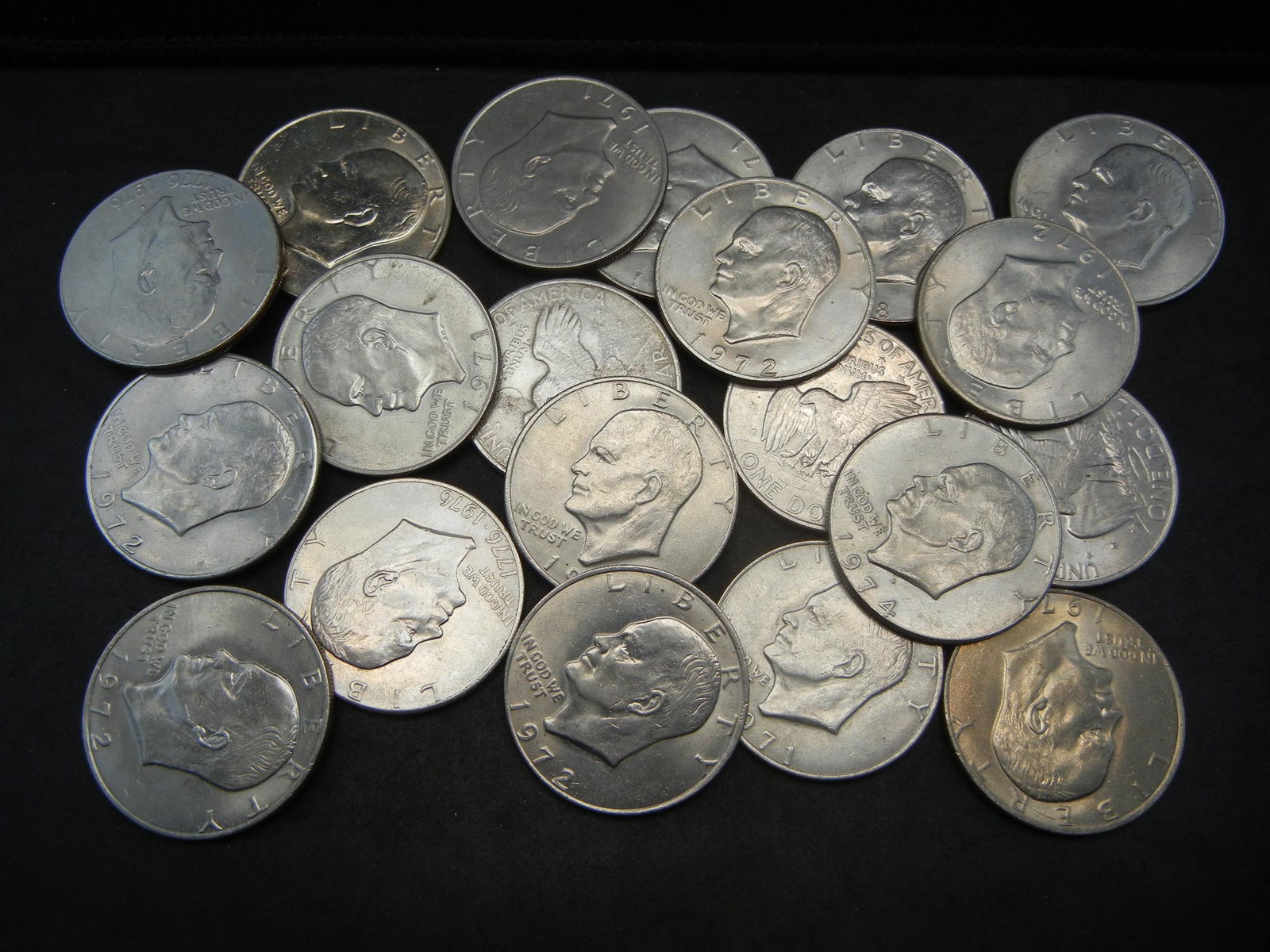 (20) Ike Dollars Various Dates and Grades (1 of 3)