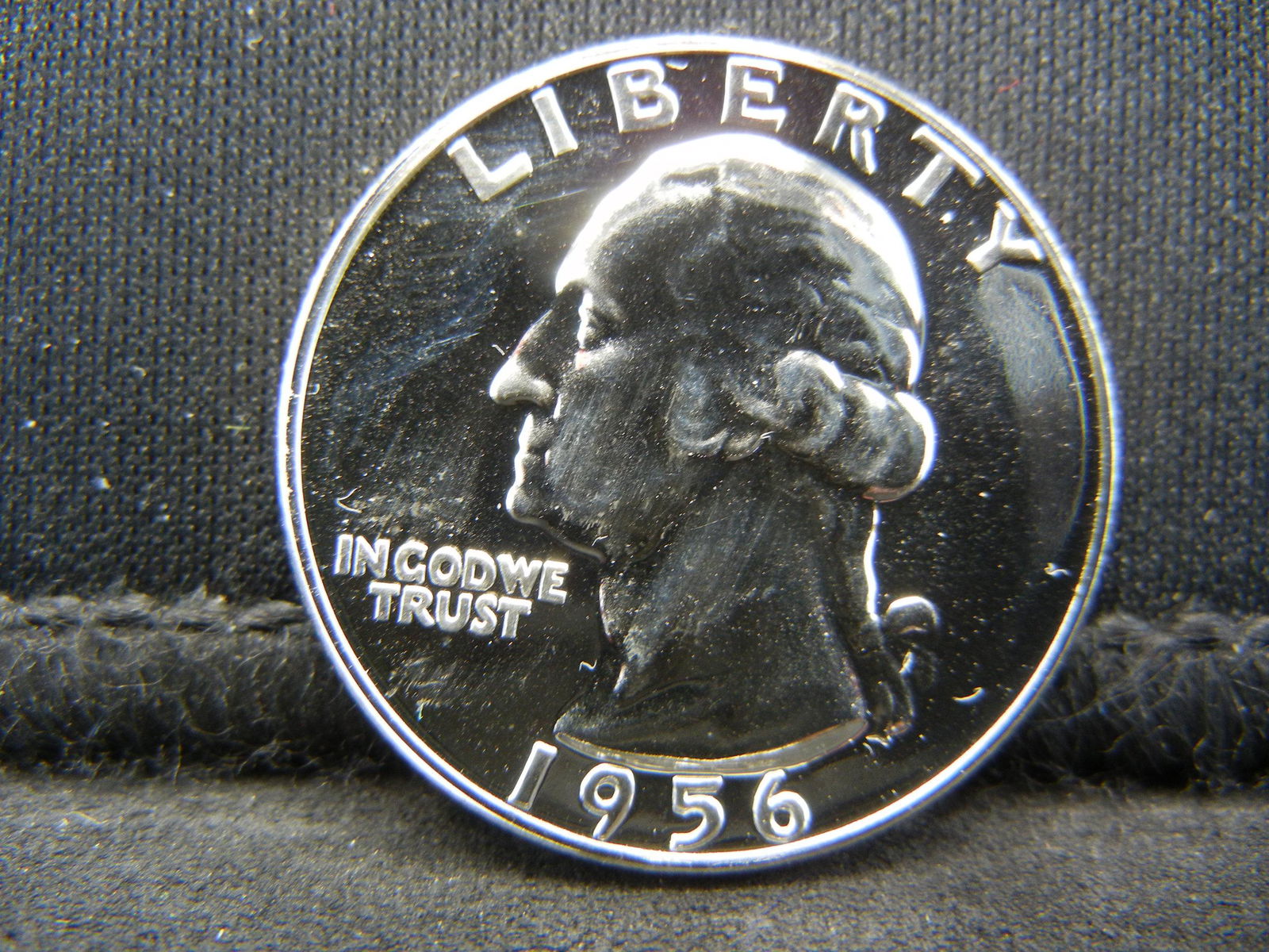 1956 Gem Proof Silver Washington Quarter (1 of 2)