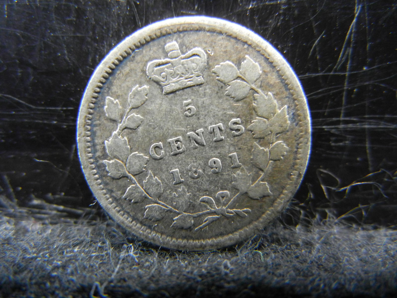 1891 Canada Five Cent Silver (1 of 2)