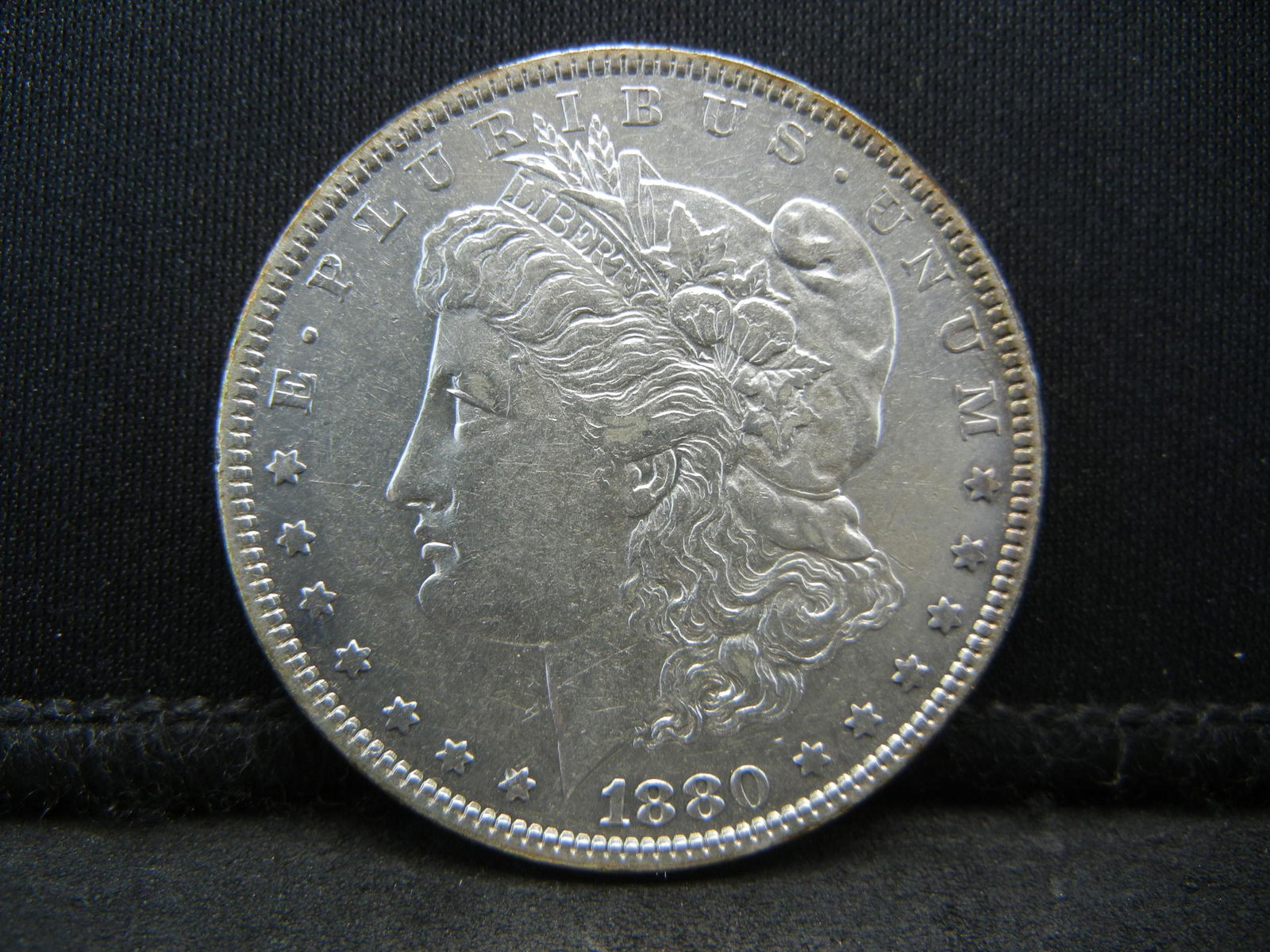1880 Morgan Dollar Higher Grade (1 of 2)