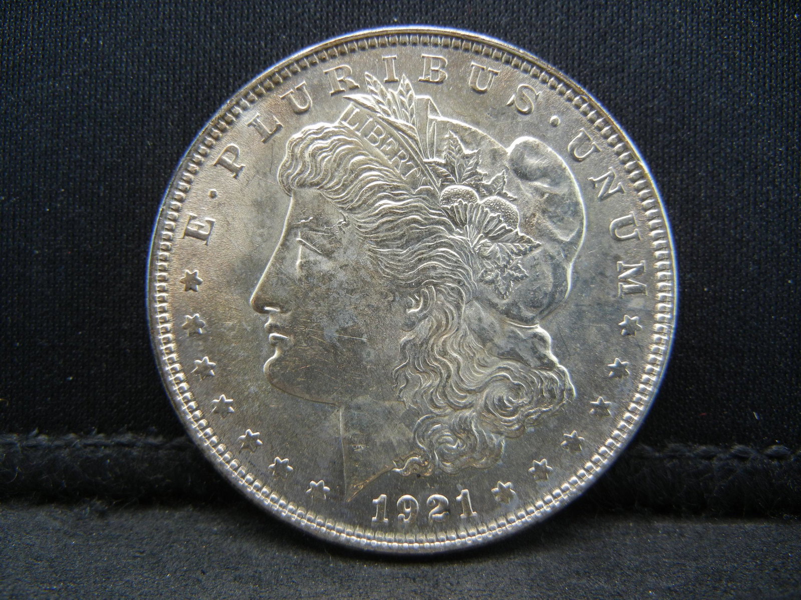 1921 Morgan Dollar Higher grade (1 of 2)