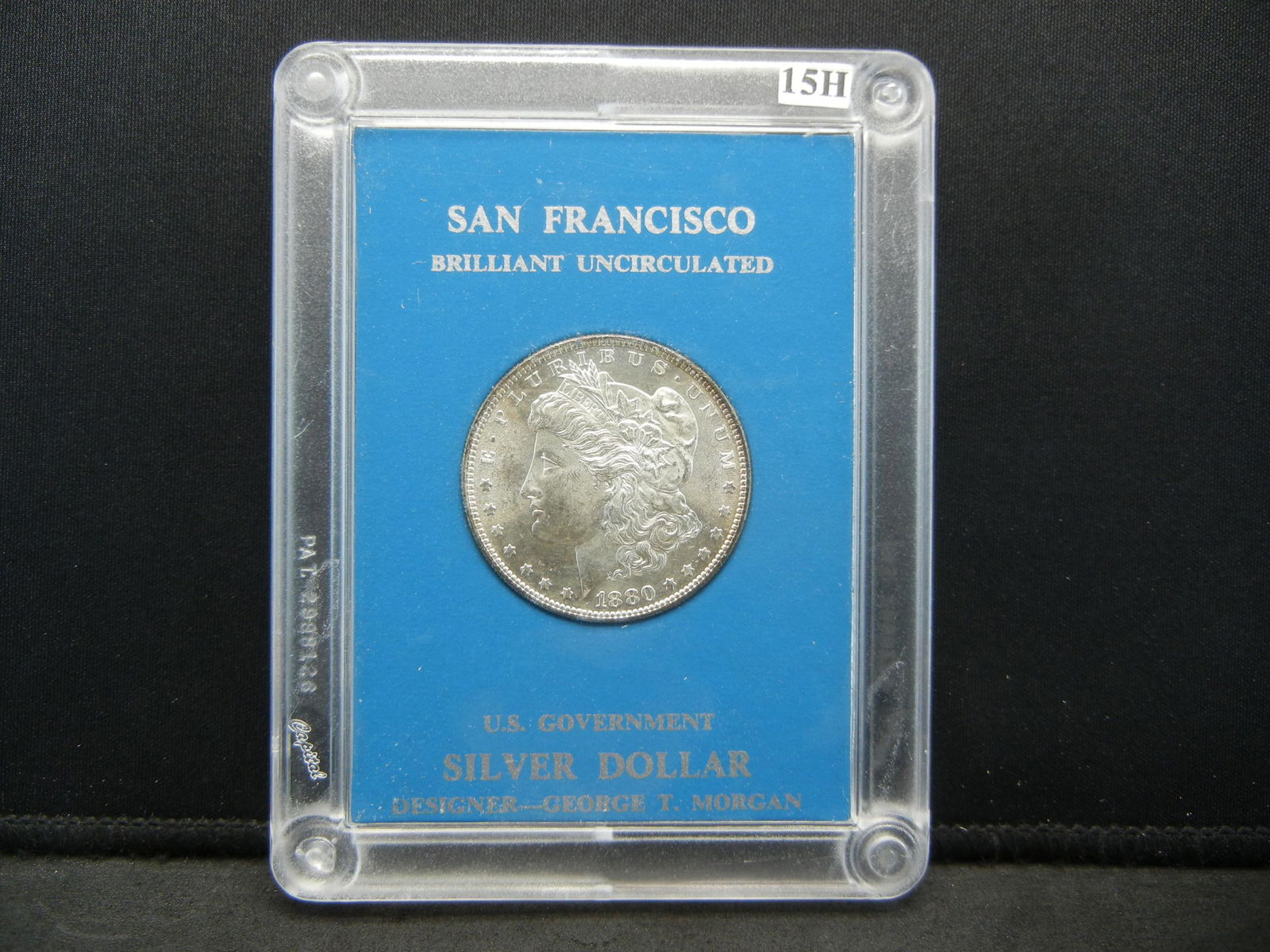 1880 S Morgan Silver Dollar Brilliant Uncirculated (1 of 4)