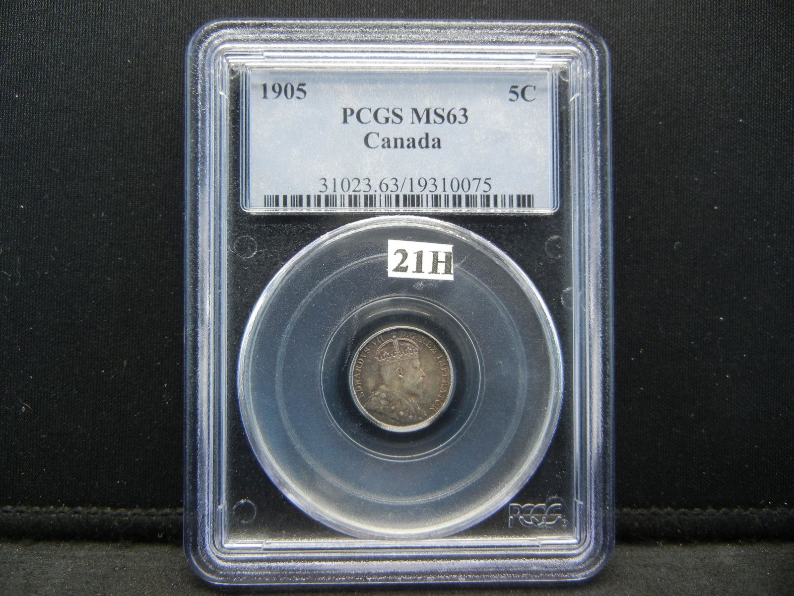 1905 Canadian 5 Cents PCGS MS63 (1 of 4)