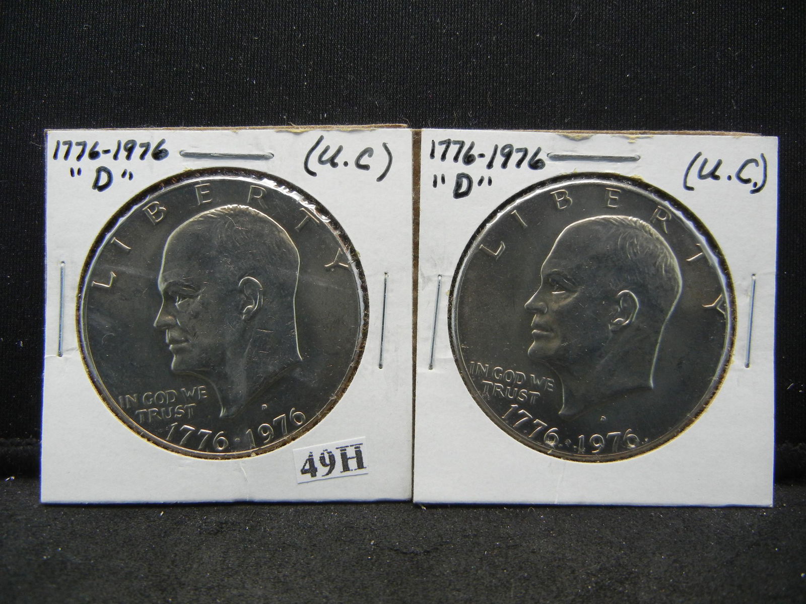 2 1976 D Bicentennial Eisenhower Dollar (1 of 3)