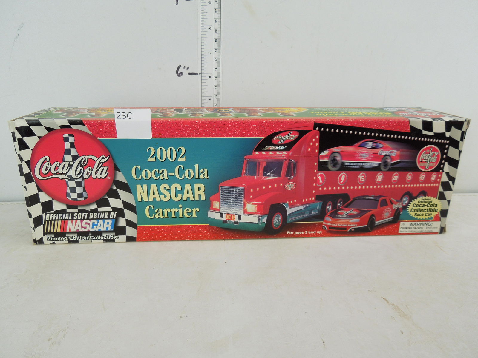 Coca Cola 2002 Nascar Carrier w/Detachable Trailer and (1 of 3)