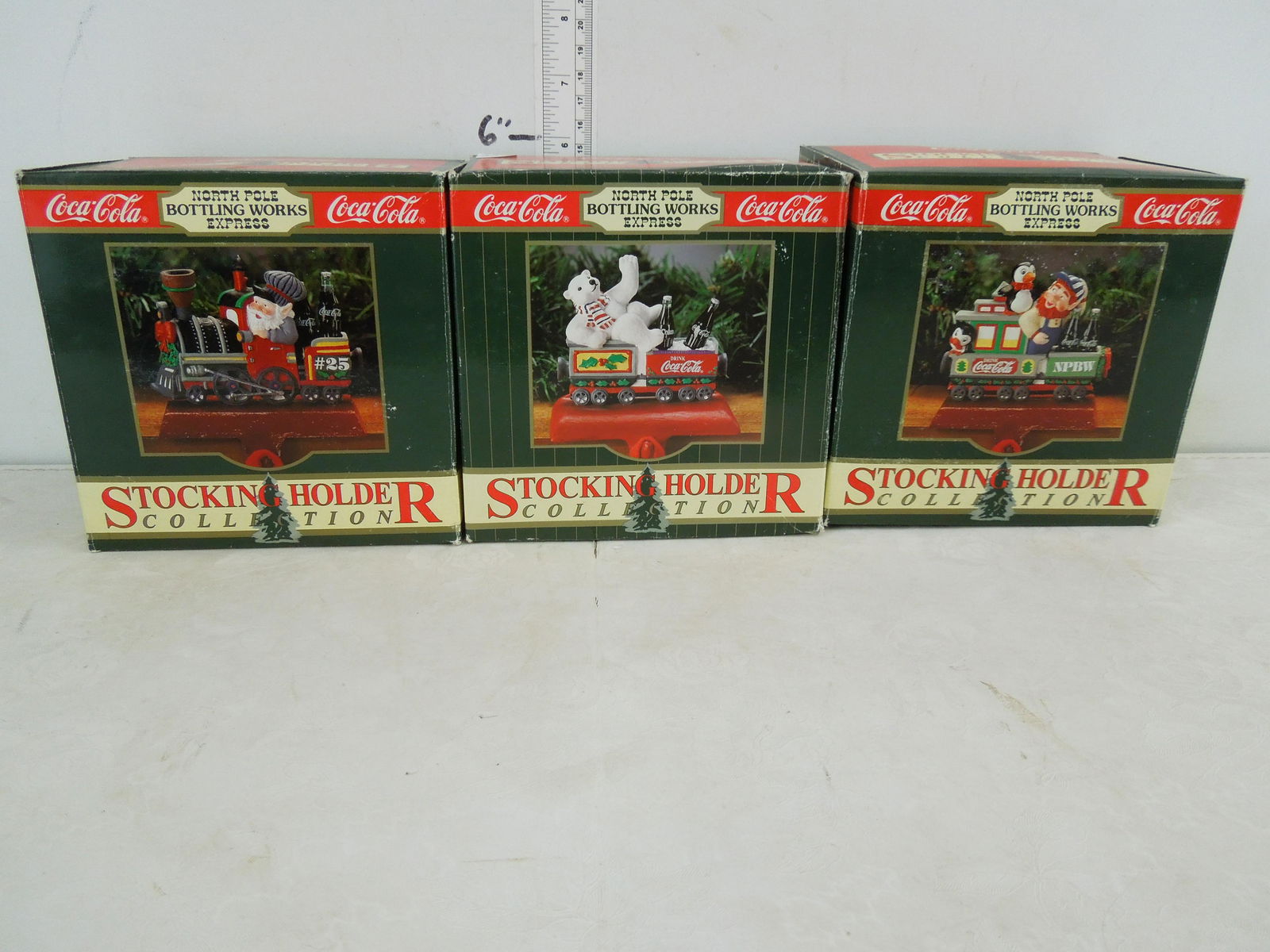 Coca Cola Three Limited Edition Stocking Holders (1 of 4)