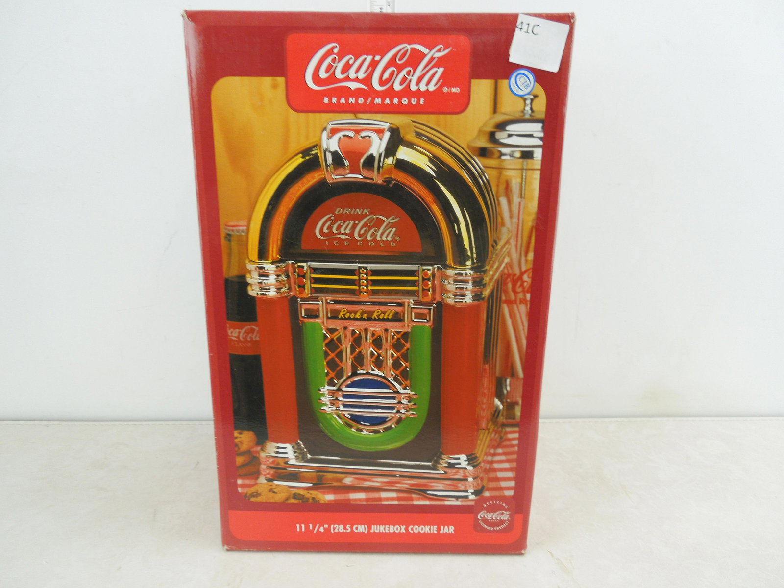 Coca Cola Jukebox Cookie Jar 11.25 inch (1 of 3)