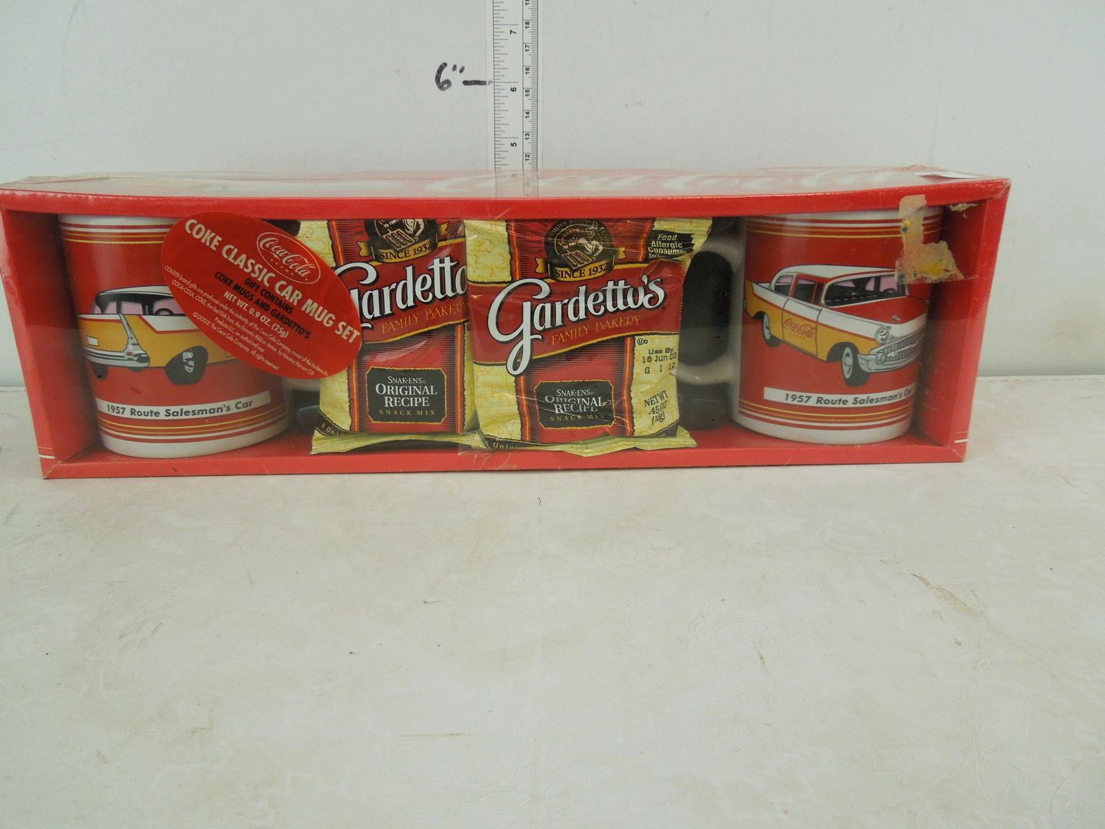 Coca Cola Classic Car Mug Set with Gardetto's (1 of 4)