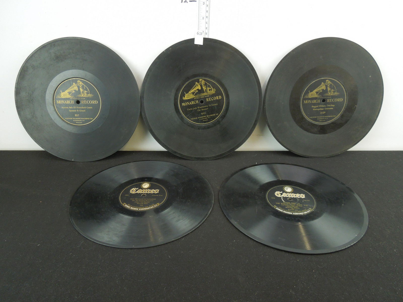 Lot of 5 Victor Records - 10 inch (1 of 6)