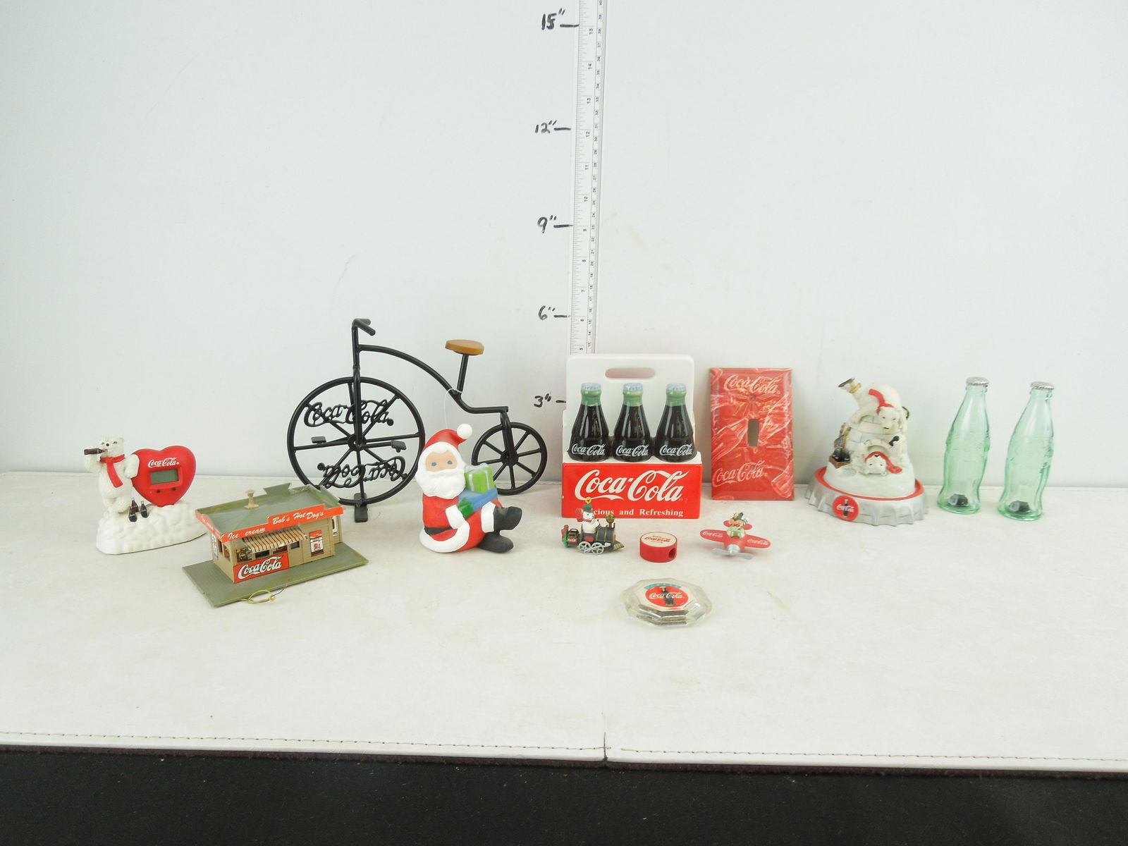Coca Cola Minature Classic CAST Bicycle and Other (1 of 4)