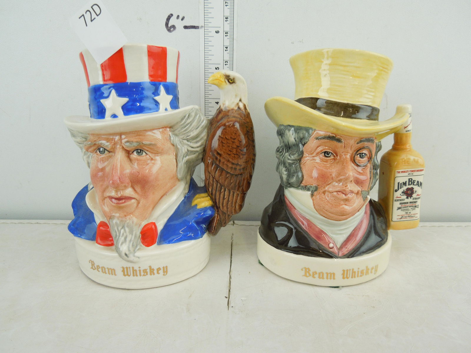 Royal Doulton Jim Beam Burbon Whiskey Sealed, and Jim (1 of 4)