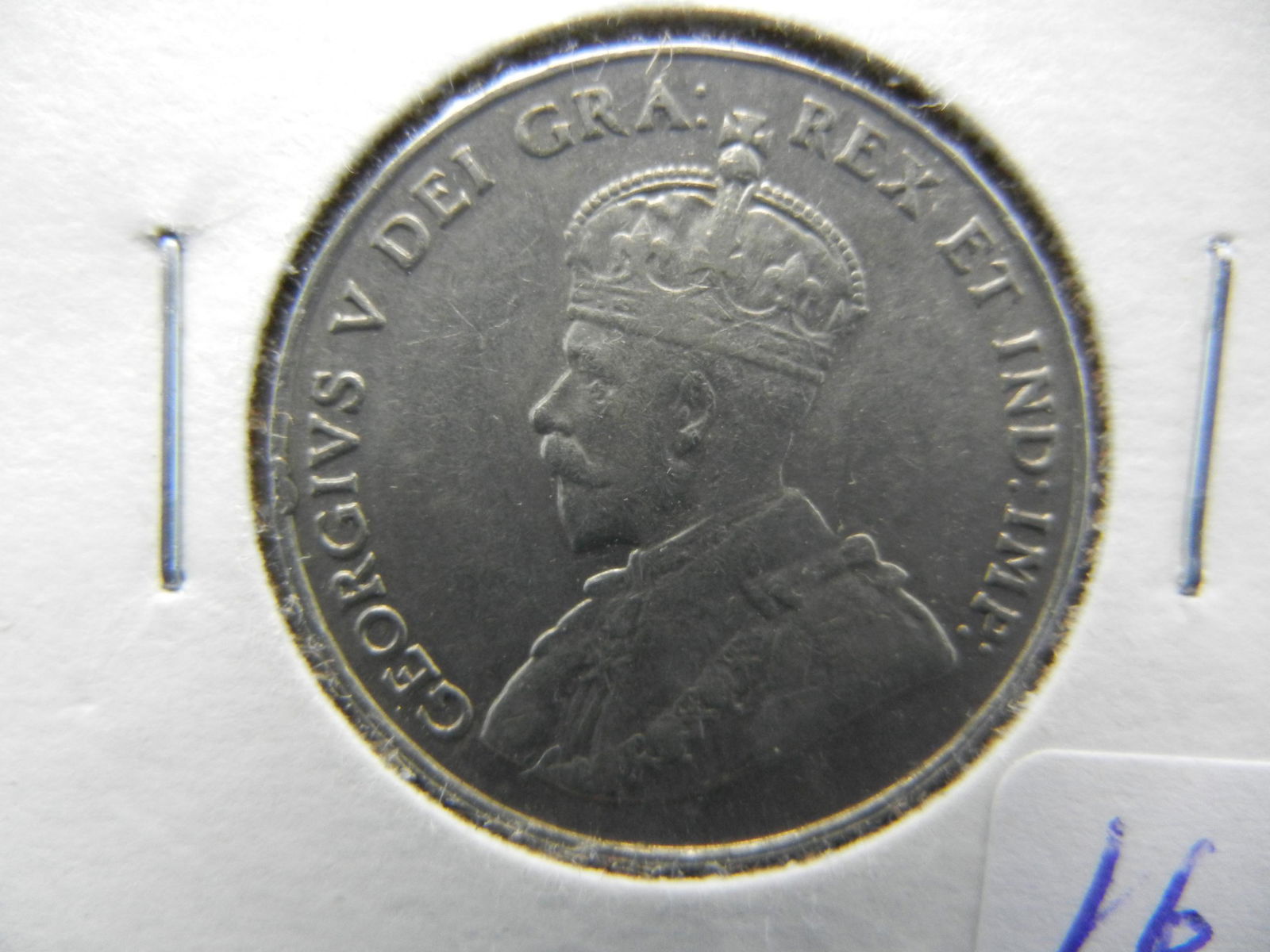 1926 Near 6 Canada Nickel.  Nice AU with luster.  A (1 of 3)