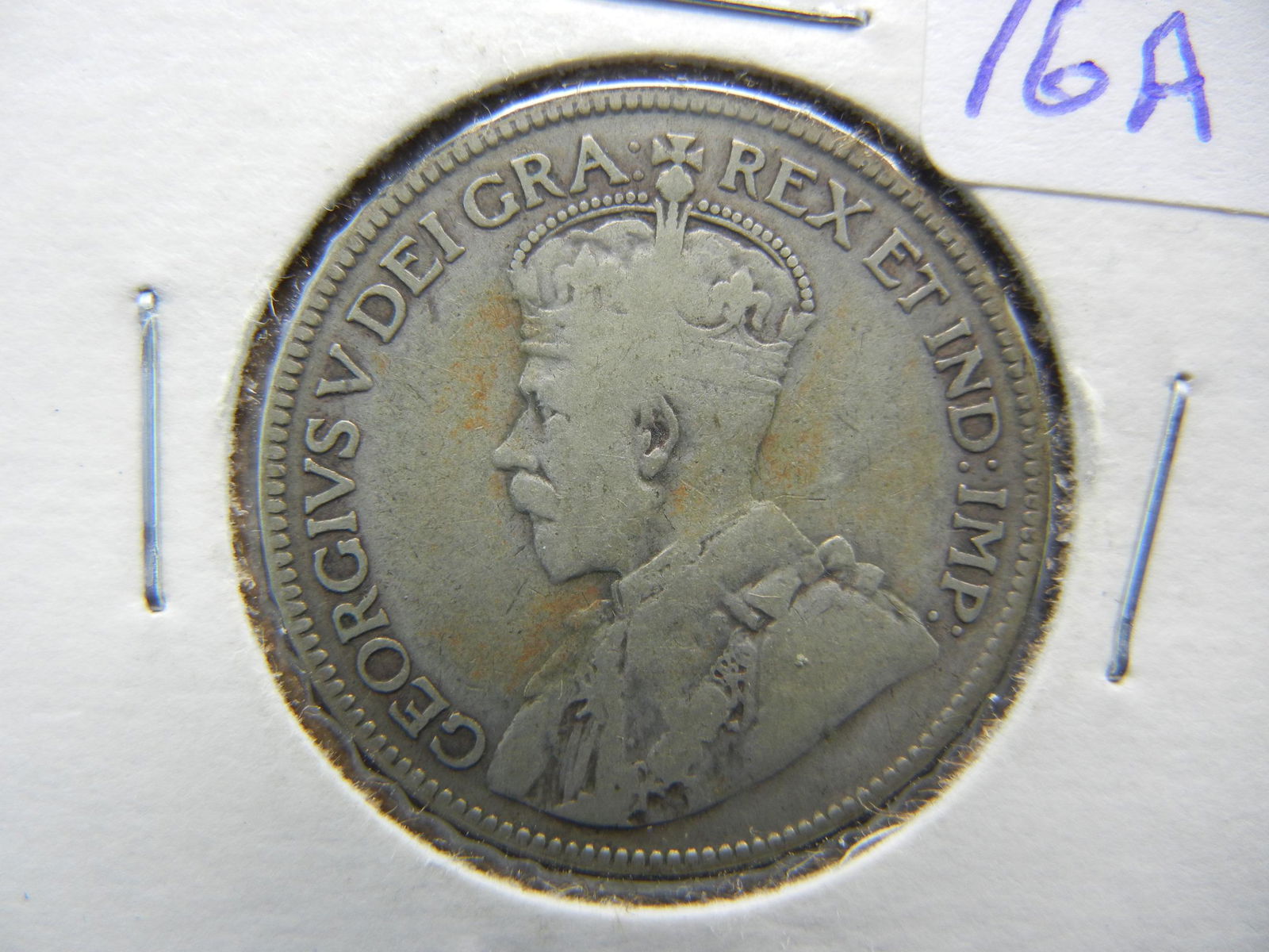 1930 Canada Silver Quarter.  Nice Fine. (1 of 3)