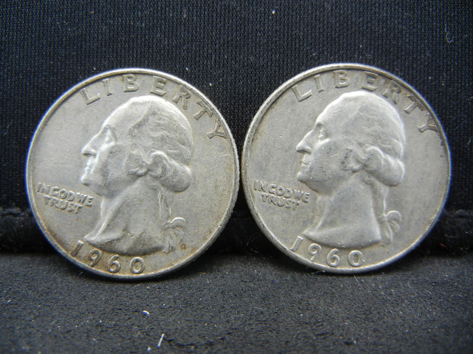 1960 DS Washington Quarters (1 of 2)