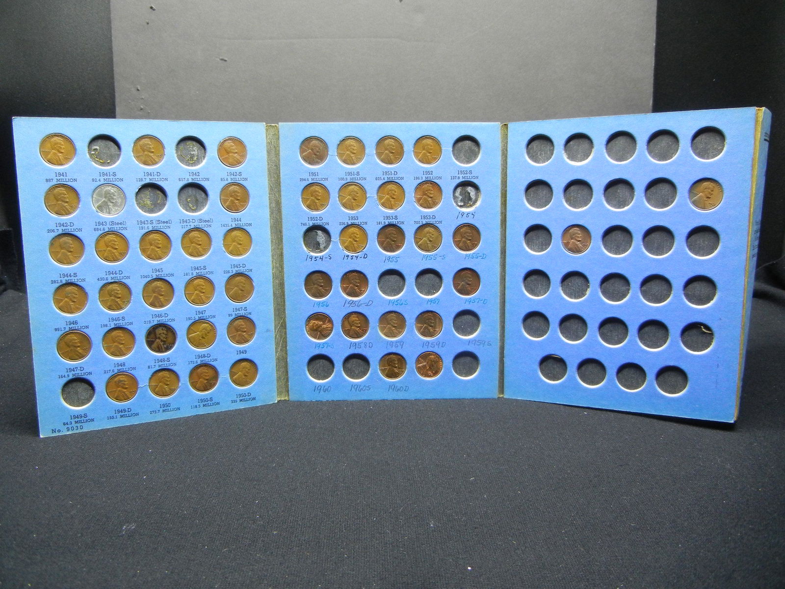 Lincoln Cent Collection Book with (48) Coins Starting (1 of 7)