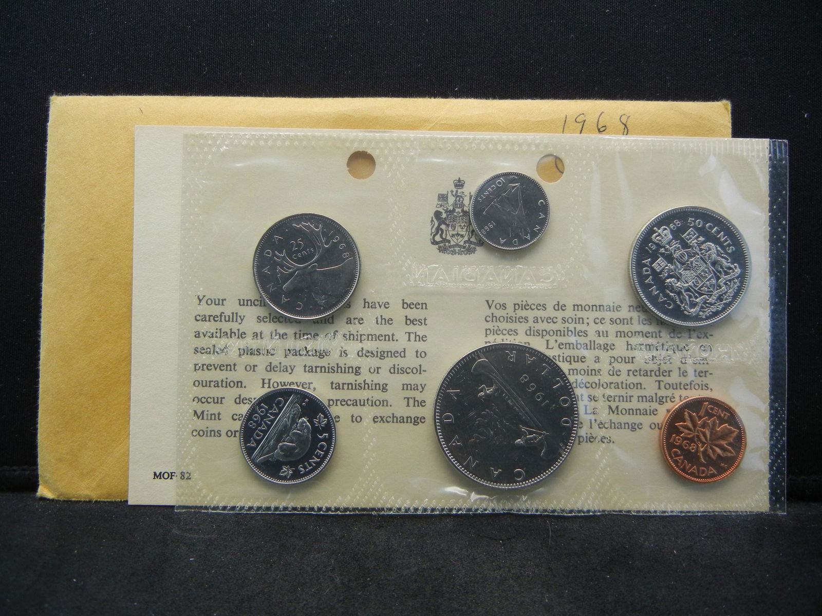 1968 Canada Mint Set. (1 of 6)