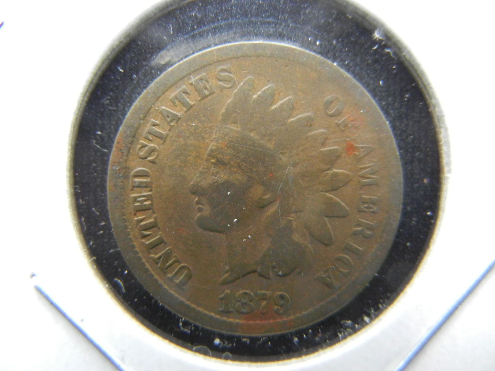 1879 Indian Cent Good+. (1 of 3)