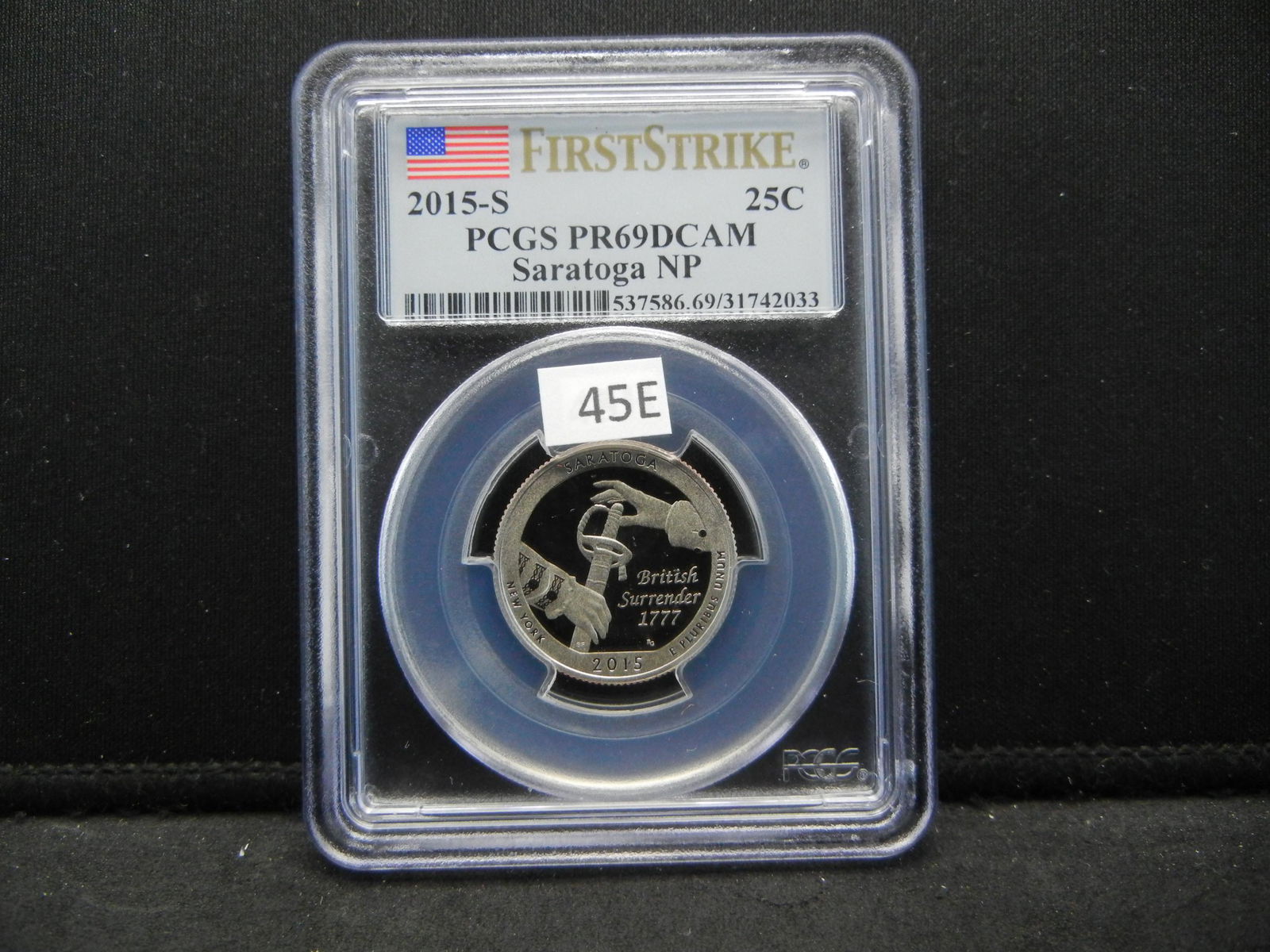 2015-S Washington Quarter First Strike. PCGS PR69DCAM. (1 of 4)