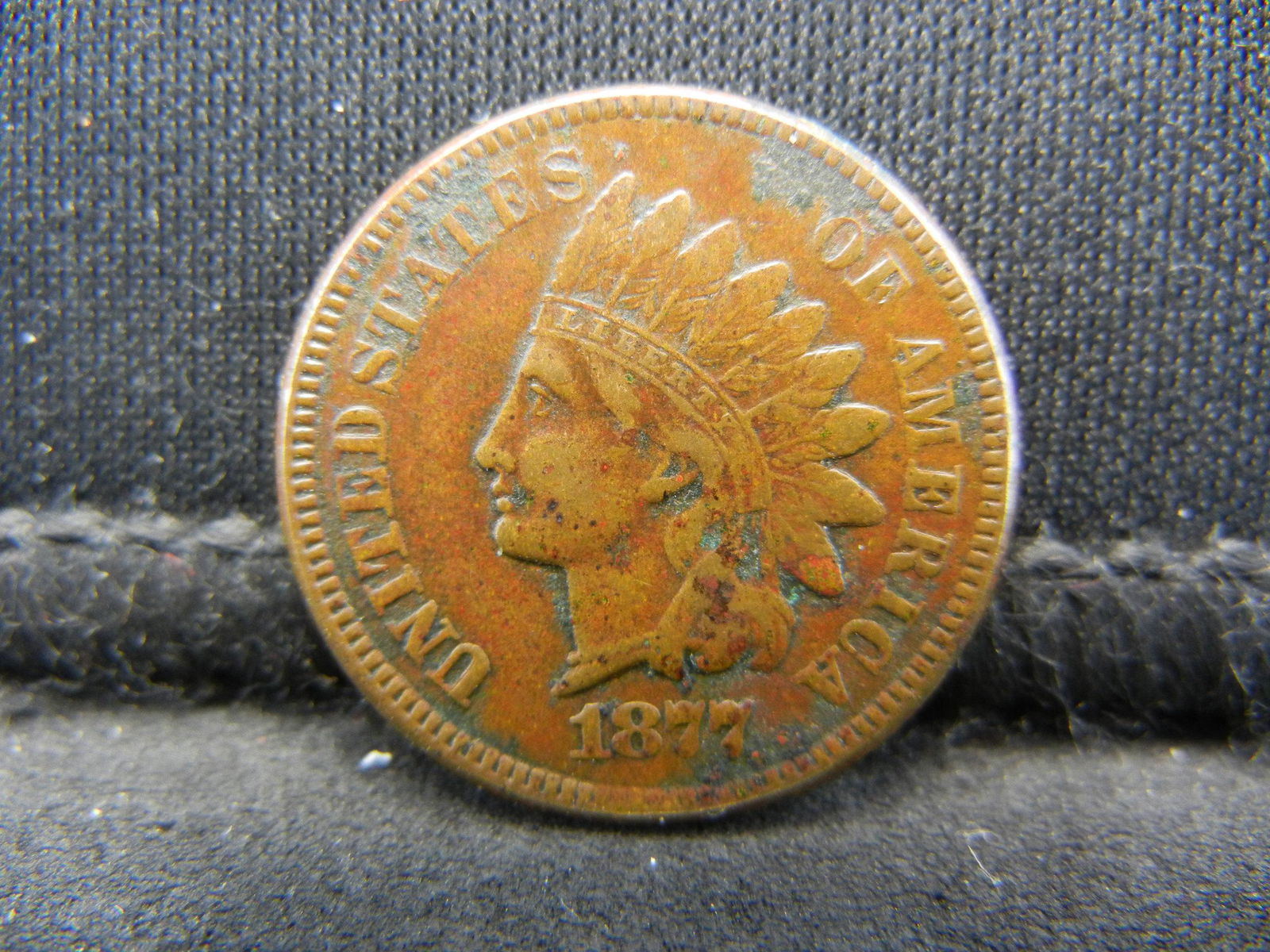 1877 Indian Cent Key Date VF/XF (1 of 2)