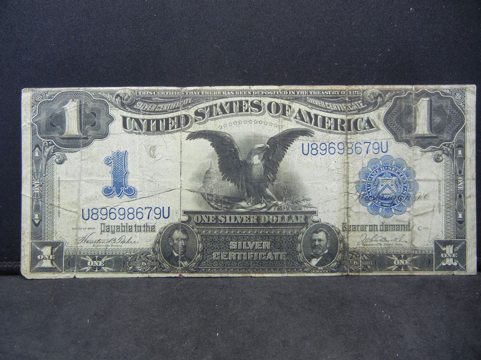 1899 Black Eagle Silver Certificate (1 of 3)