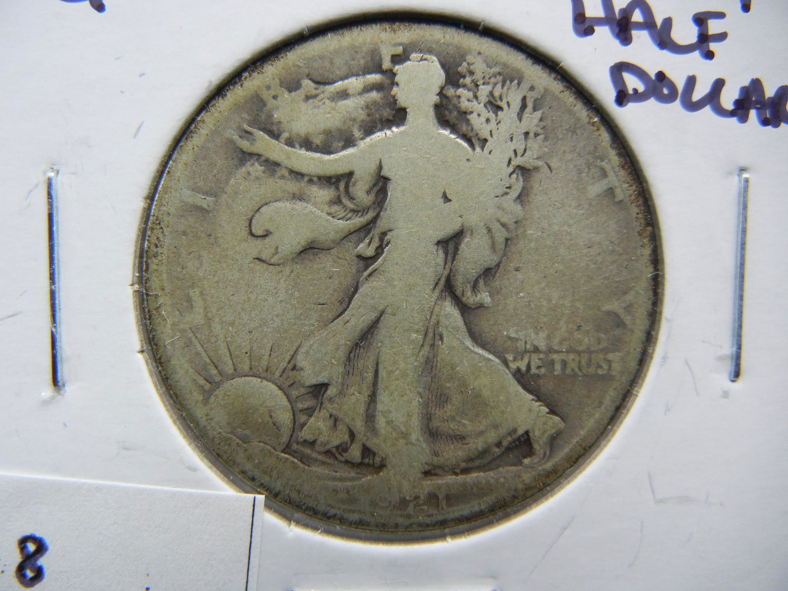 1921 S Walking Liberty Half Dollar Key Date (1 of 3)