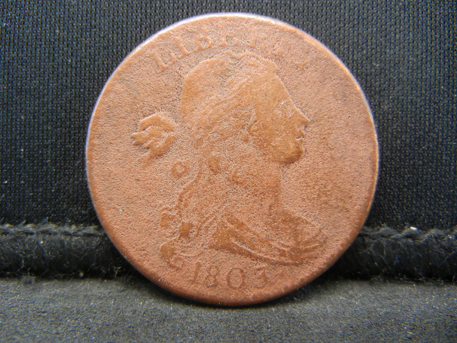 1803 Draped Bust large Cent VF Details (1 of 2)