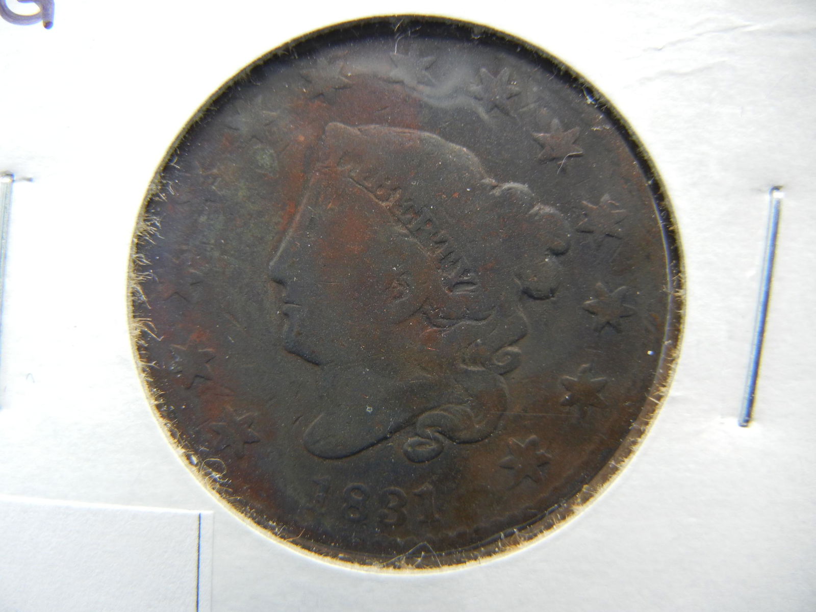 1831 Large Cent (1 of 3)