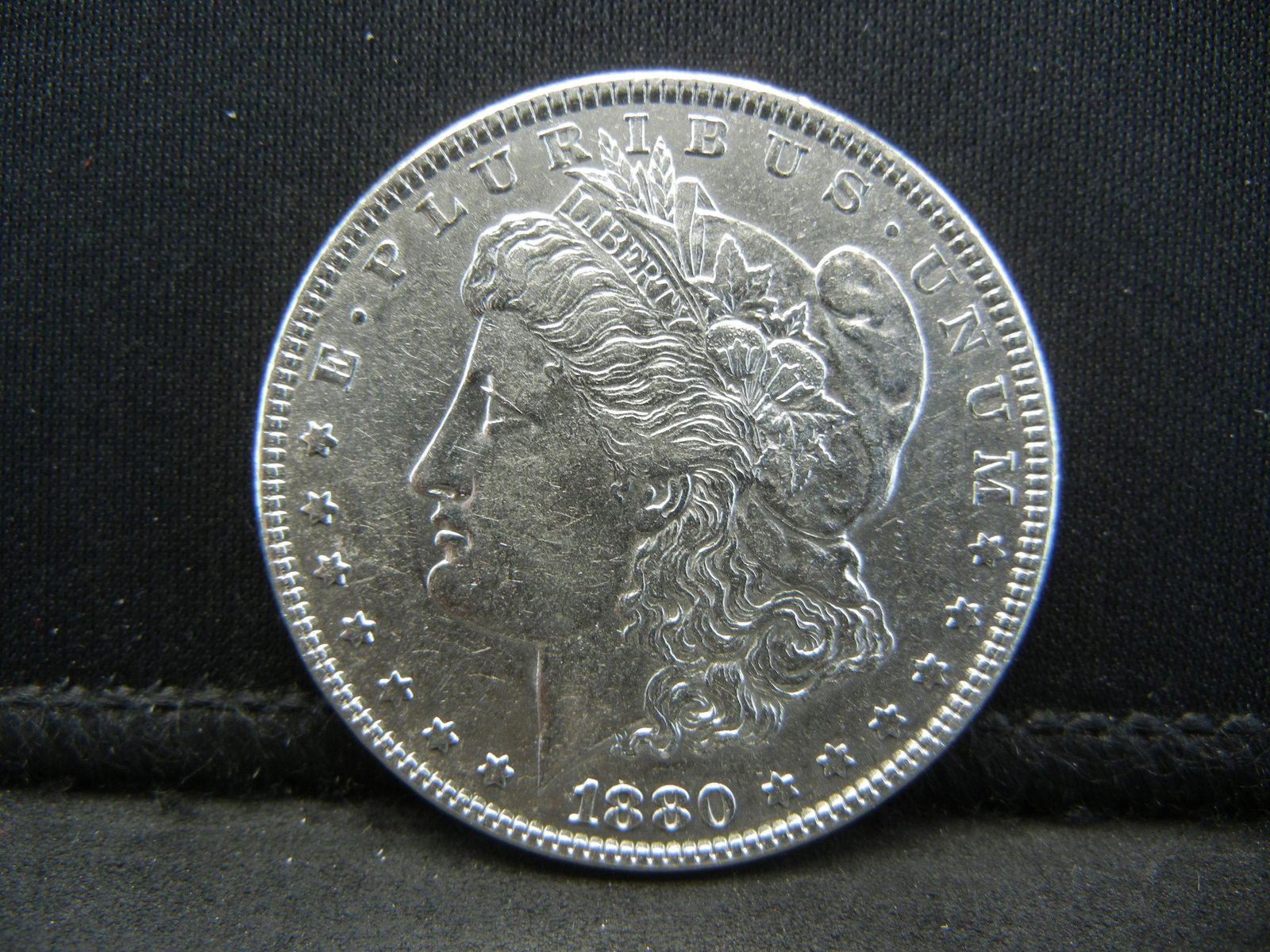 1880 Morgan Dollar Higher Grade (1 of 2)