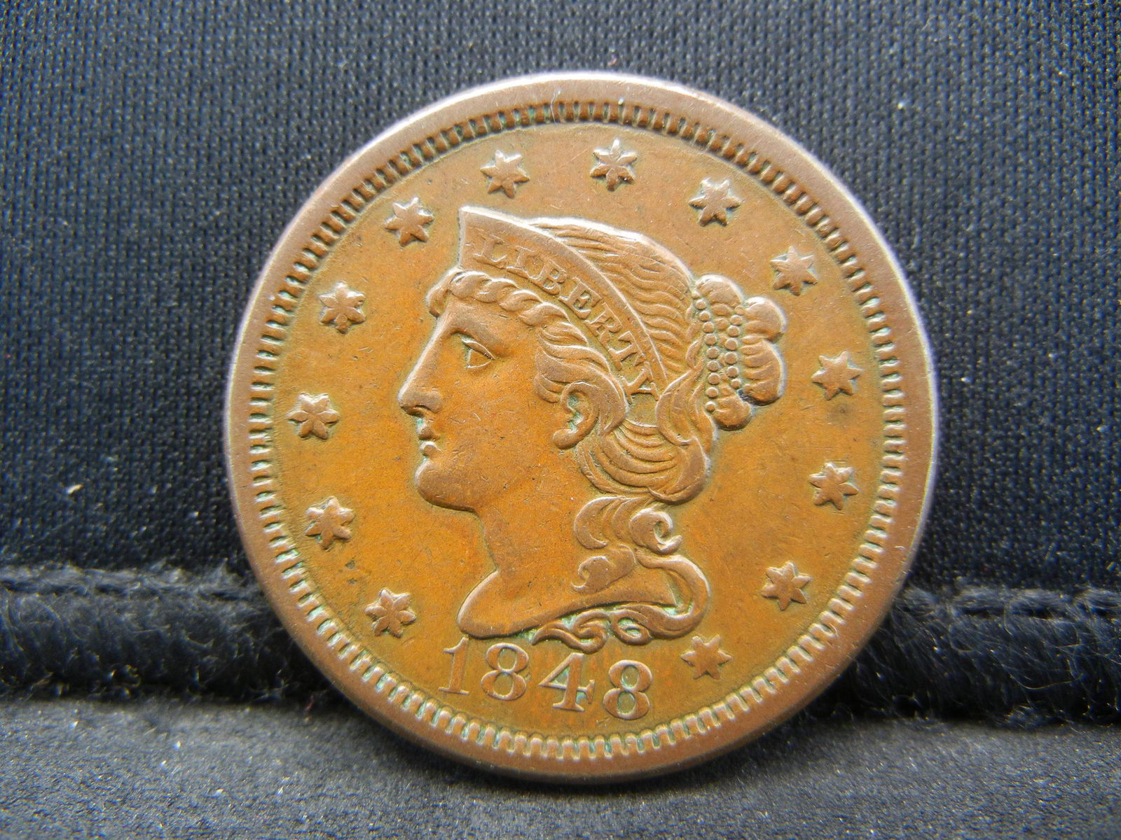 1848 Large Cent XF (1 of 2)