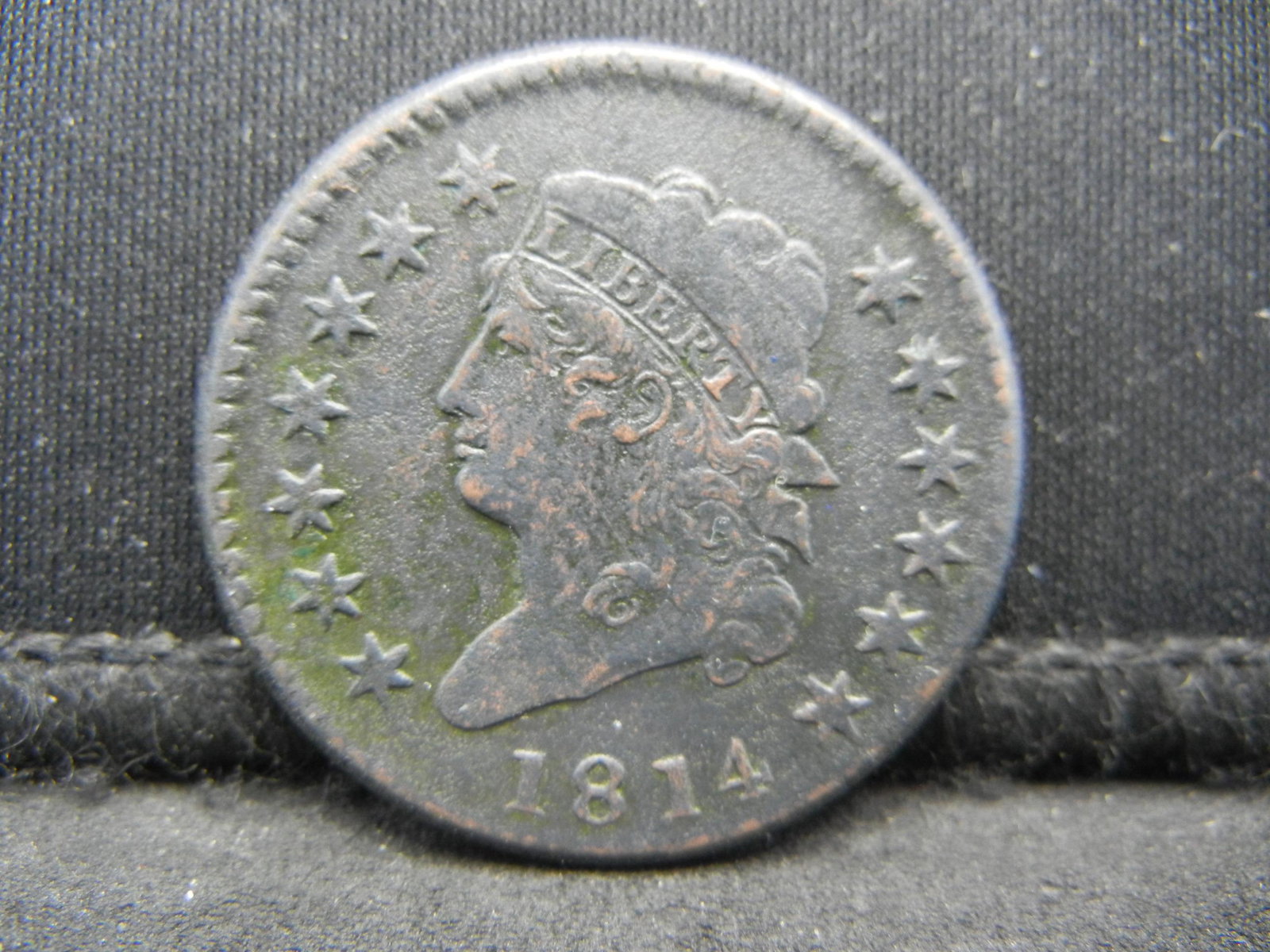 1814 Large Cent VF/XF Scarce (1 of 2)