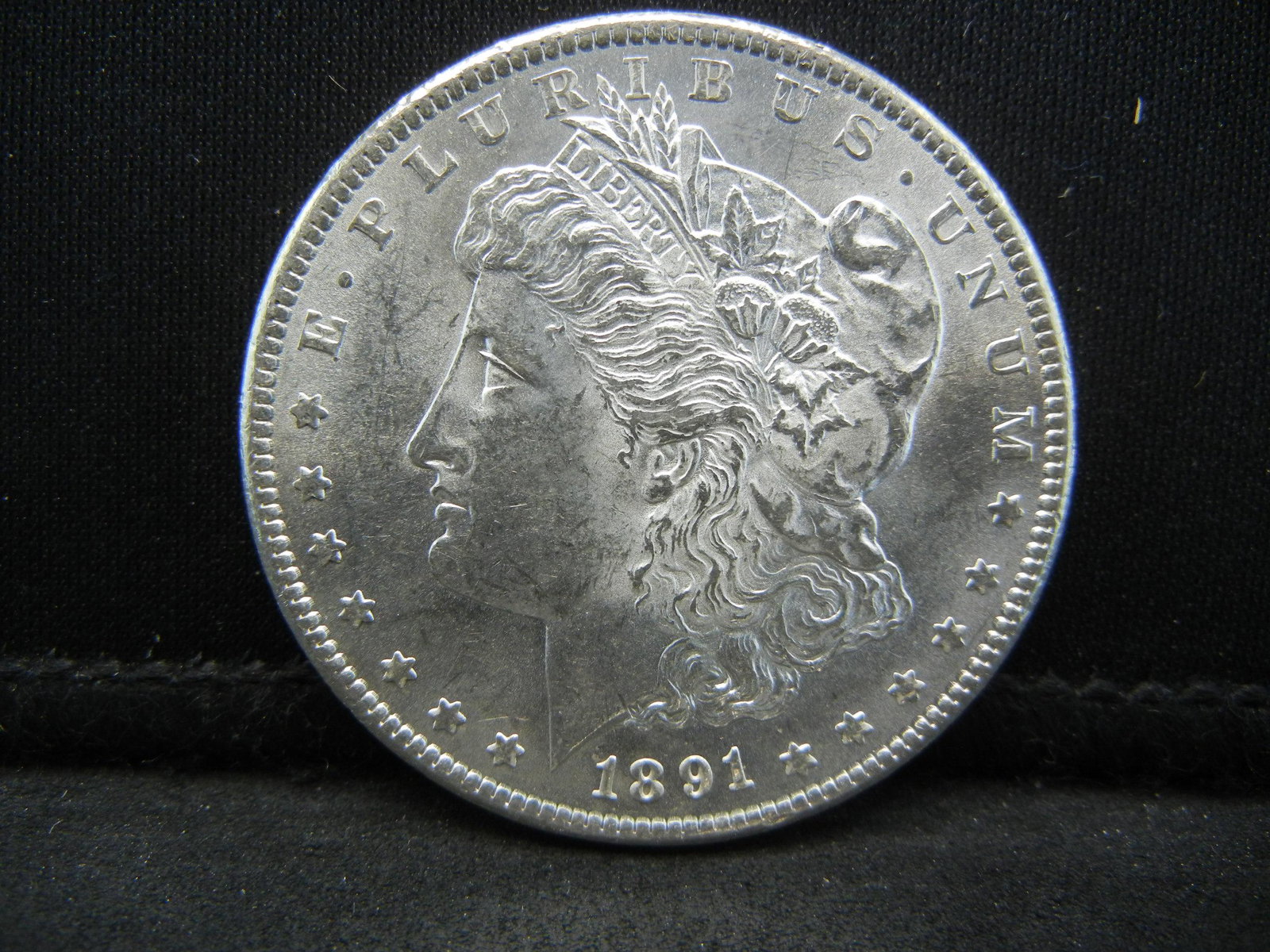 1891 S Morgan Dollar CH BU Nice Better Date (1 of 2)