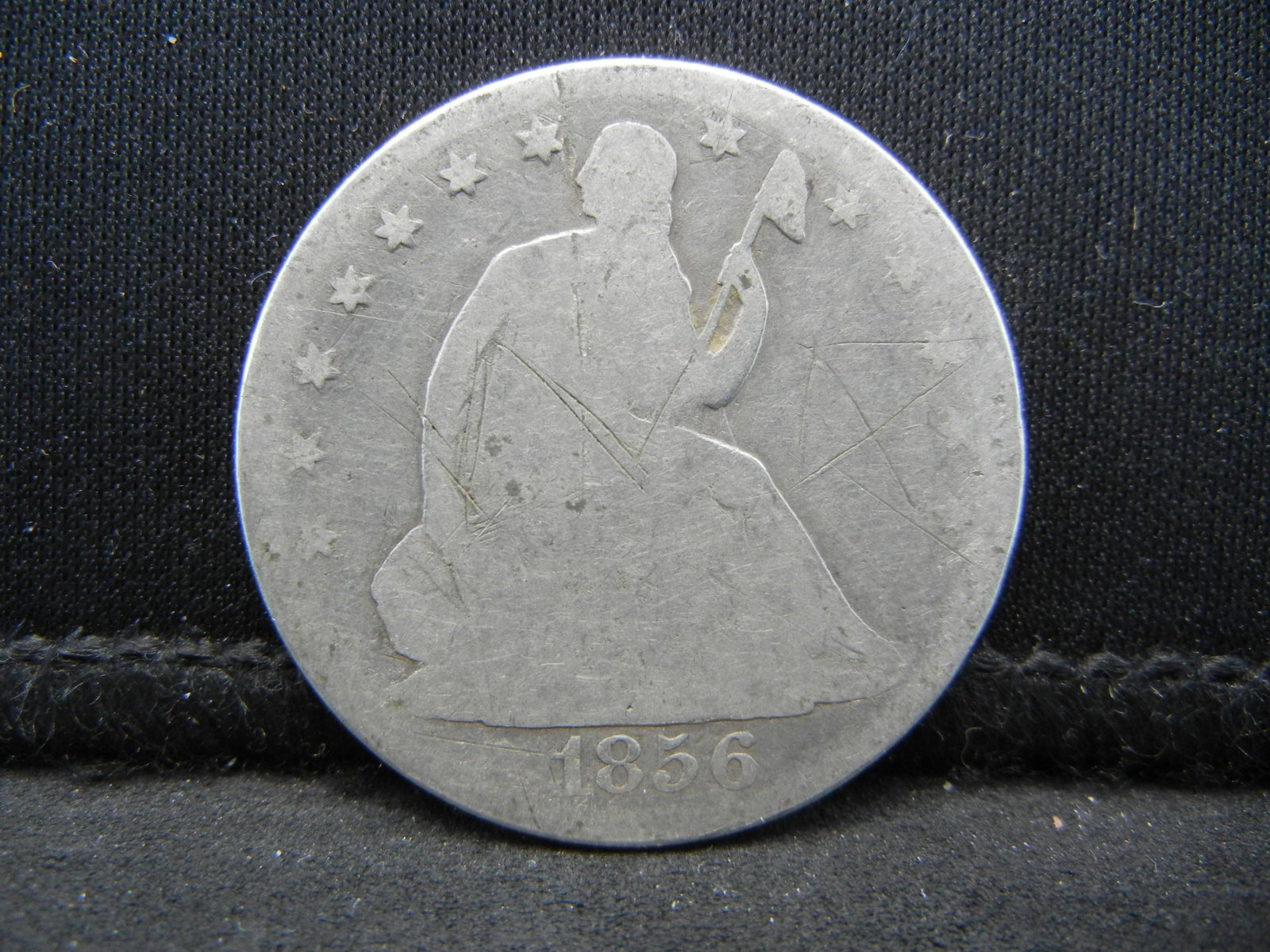 1856 O Seated Half Dollar (1 of 2)