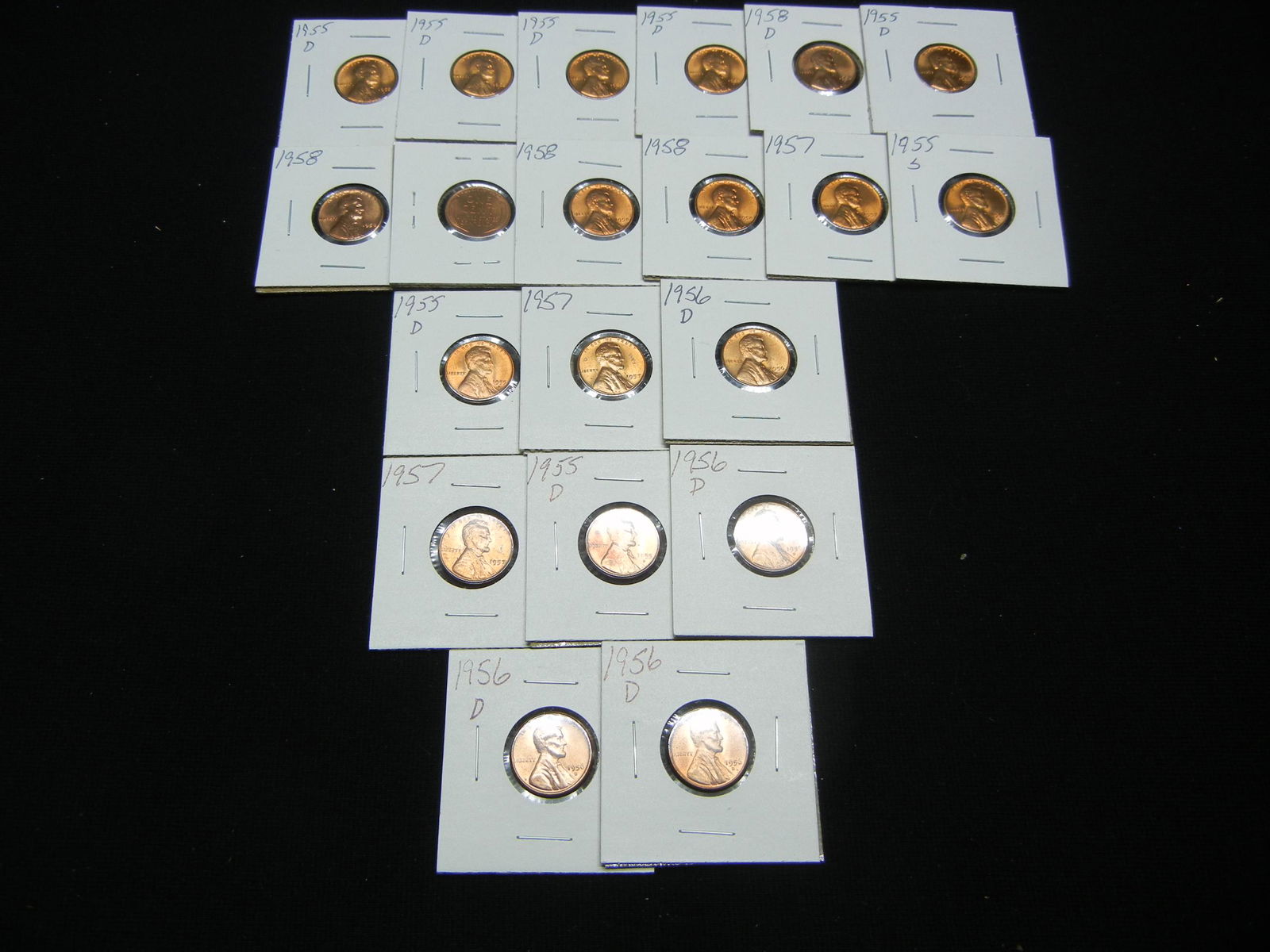 20 BU Wheat Cents (1 of 5)