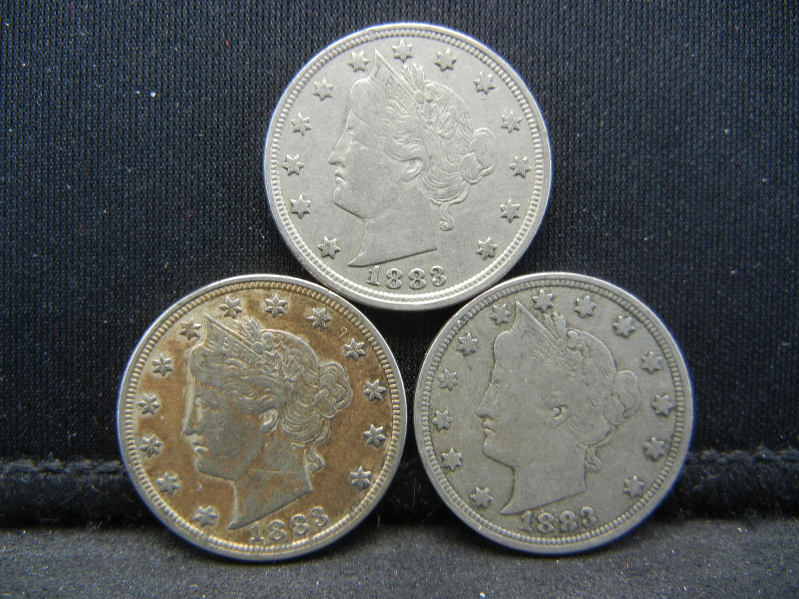 (3) 1883 No Cents V Nickels (1 of 2)