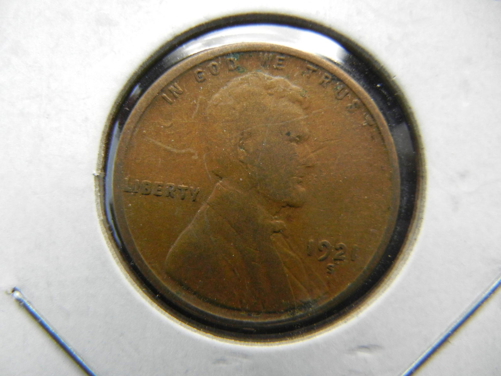 1921 S Lincoln Wheat Cent (1 of 3)