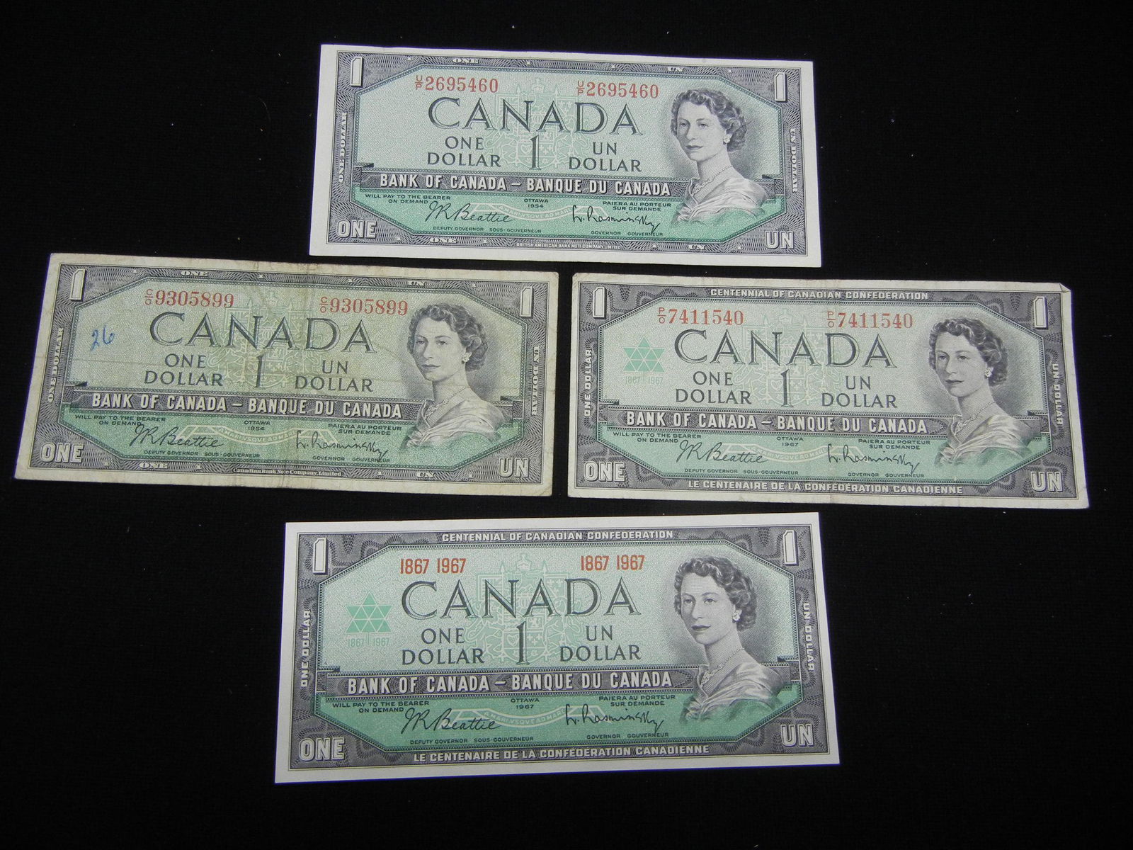 (2) 1954 Ottawa, (2) 1967 Ottawa Centennial Of Canada (1 of 5)