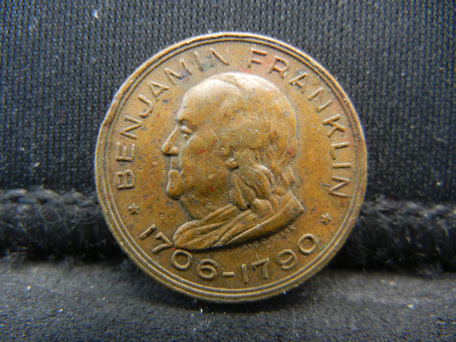 BENJAMIN FRANKLIN (1706-1790) (1 of 2)