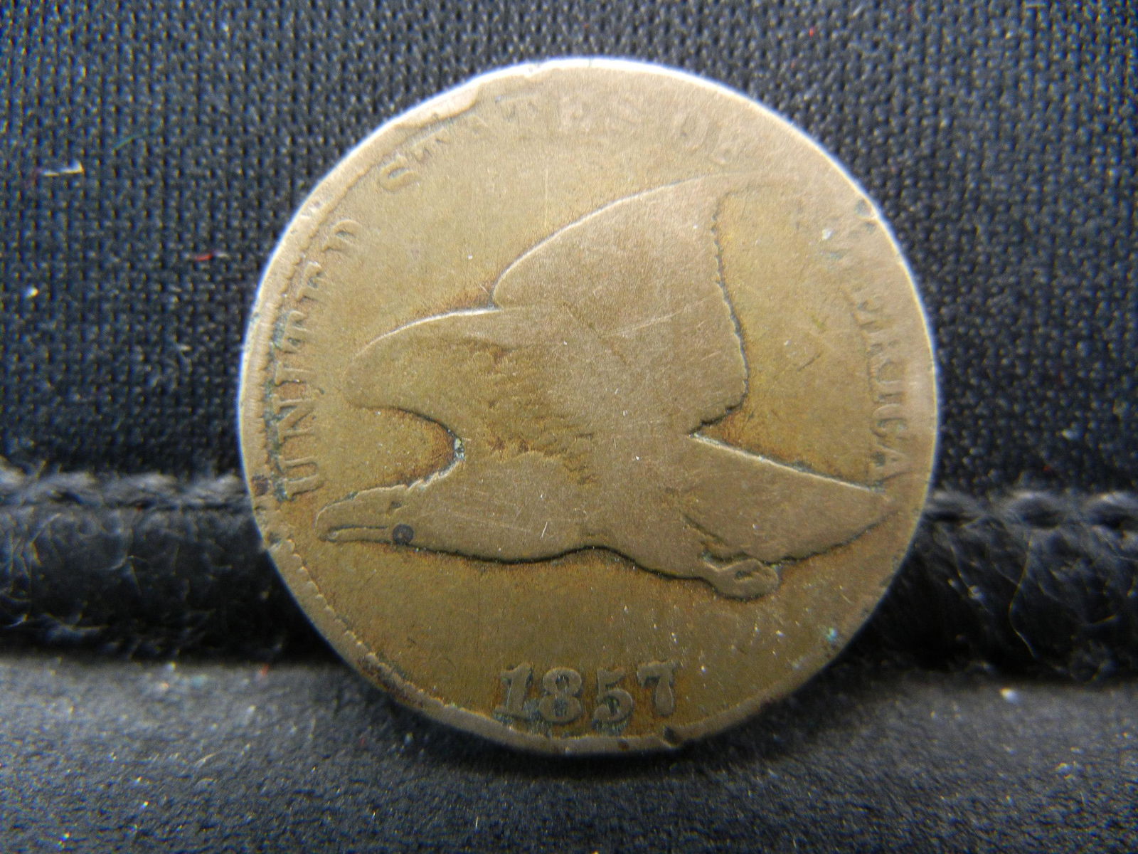 Nice 1857 Flying Eagle. Cent (1 of 2)