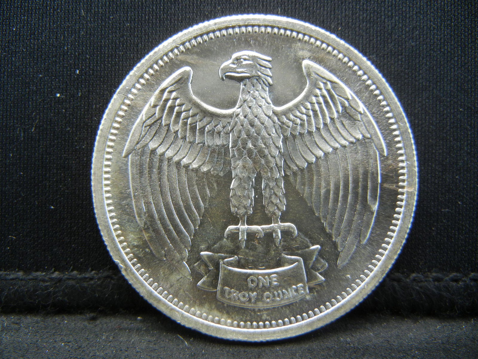 One Troy Oz .999 Silver Round Letcher Mint (1 of 2)
