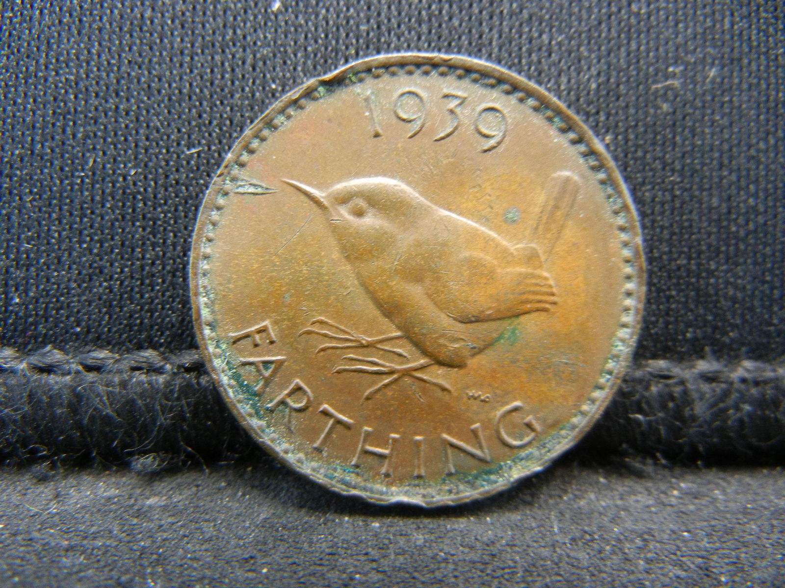 1939 Great Britain One Farthing. (1 of 2)