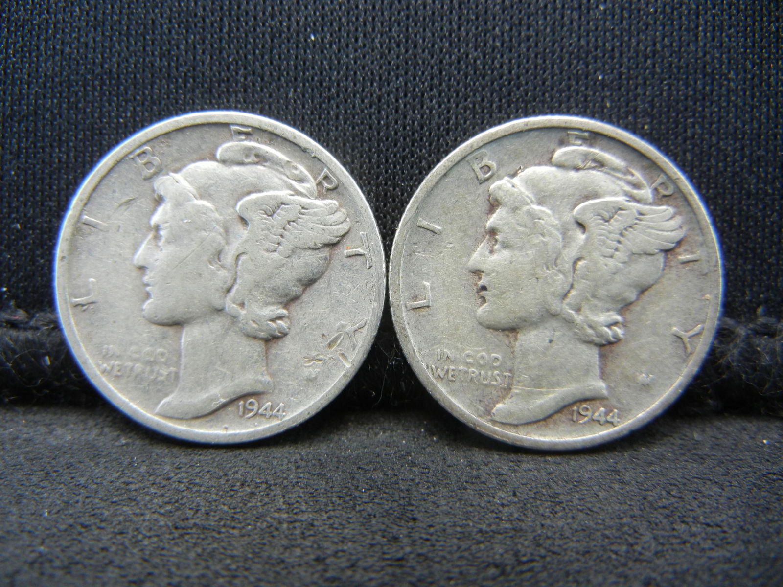 (2) 1944 S Mercury Dimes (1 of 2)