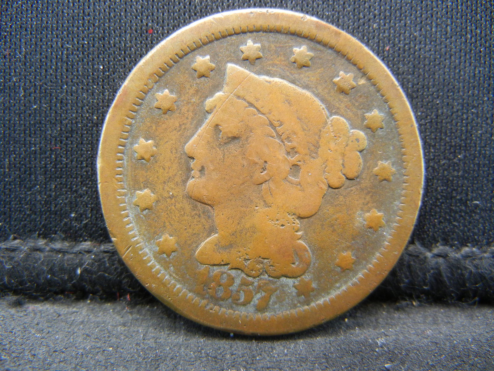 1857 Large Cent (1 of 2)