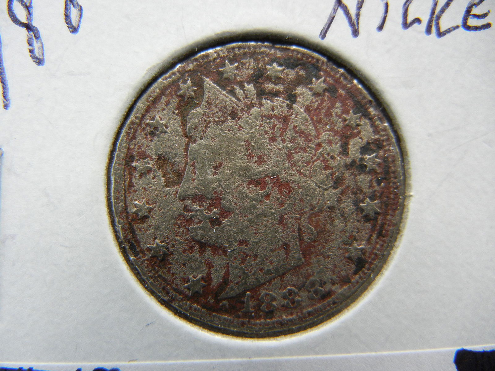 1888 Liberty Head V Nickel (1 of 3)